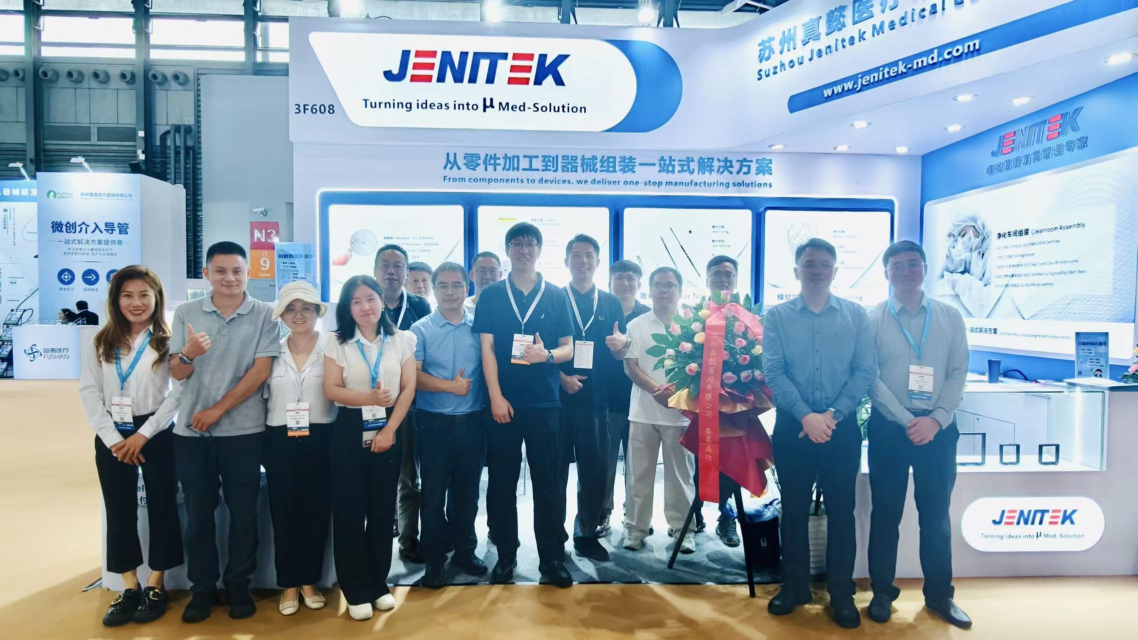 Jenitek Showcases at Medtec China 2026
