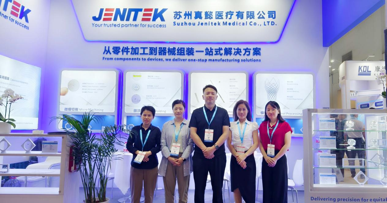 Jenitek Presents Precision Micro Medical Parts at Medtec China 2025